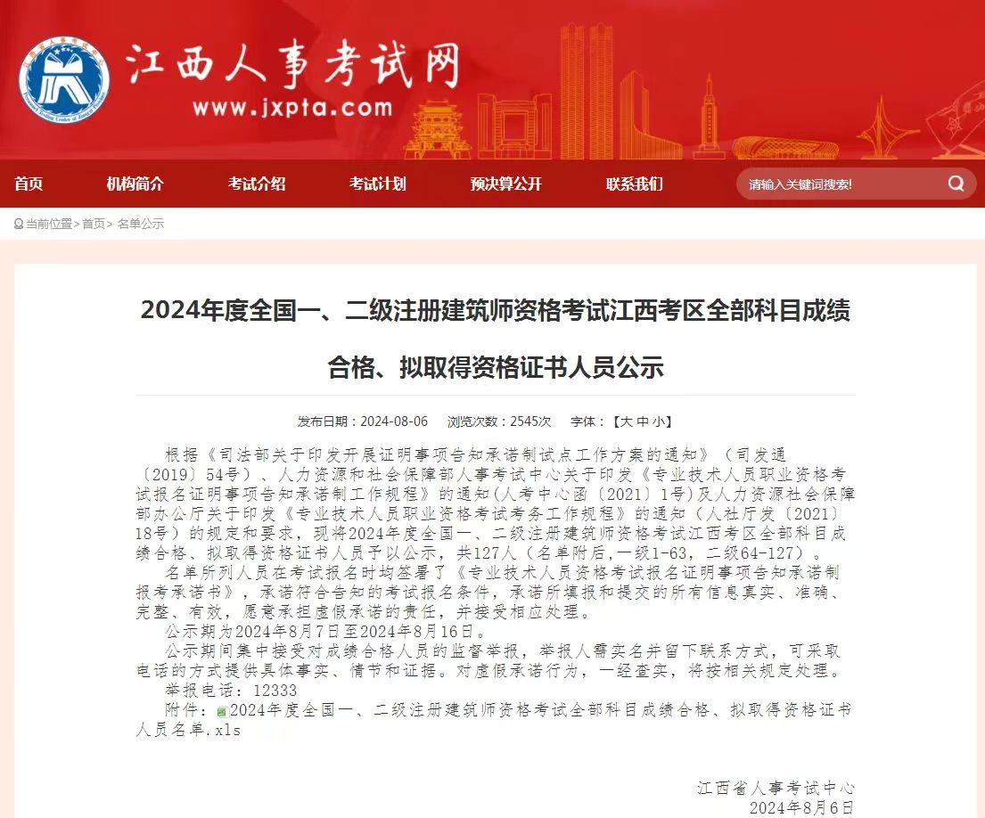 建筑设计院九人取得注册建筑师资格证书