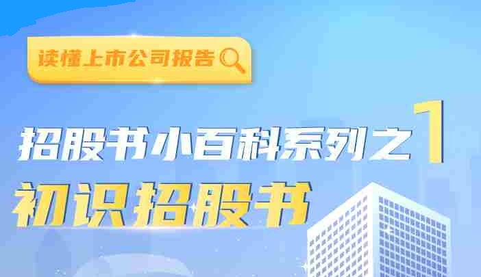 招股书小百科系列之1 初始招股书