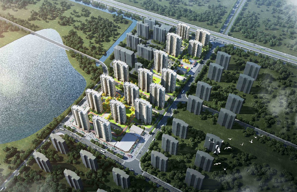 金湖管理处柏林村一期安置房