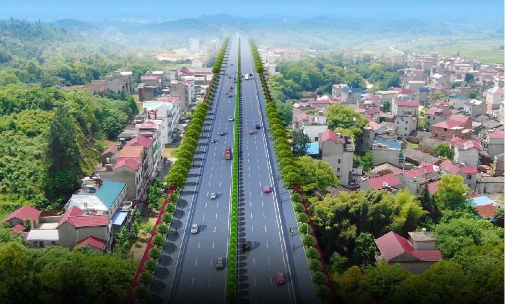 乐平桃林至大田段公路改建工程